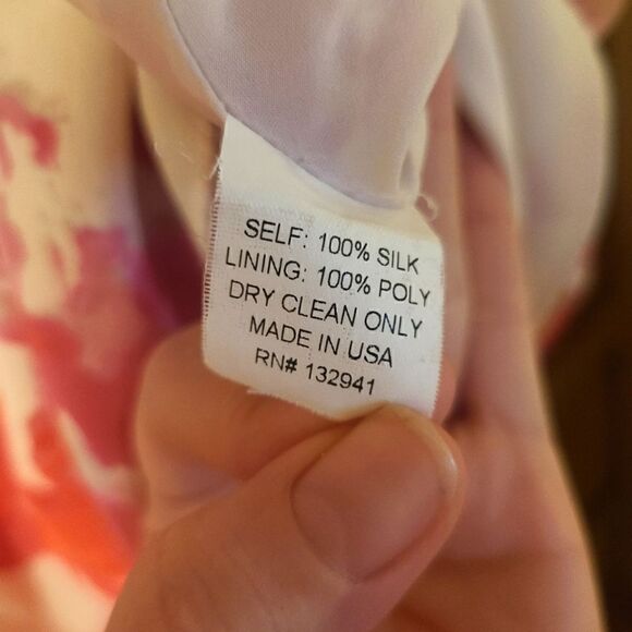 Amanda Uprichard Dress Silk Floral Chelsea Dress Size Medium - Picture 7 of 8